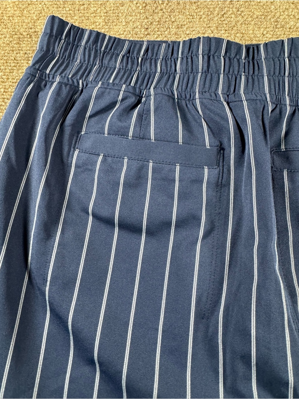 Midtown Striped Skort Navy Blue White Pin Striped Size 0 Women’s - Picture 8 of 11